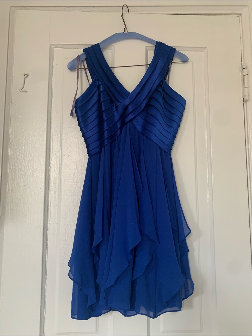 BCBGMAXAZRIA Cocktail or Homecoming Dress in Royal Blue